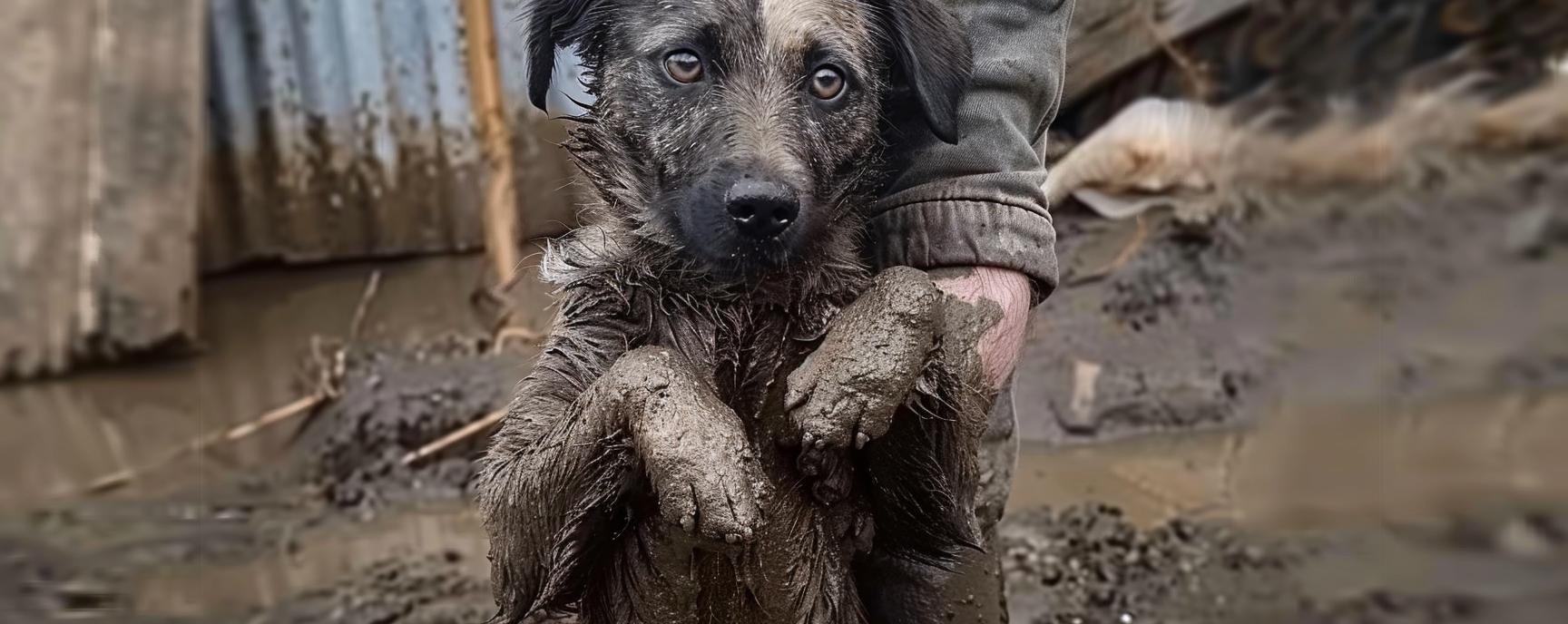 El perro que se aferró a la esperanza: una historia de rescate y redención