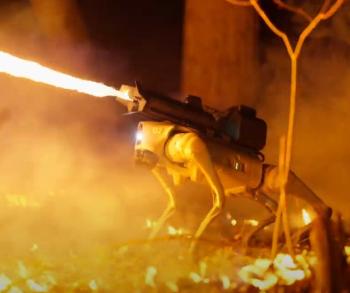 Unleashing Fire: Discover the 'Thermonator', the Robotic Dog That's Igniting Wild Interest!-1