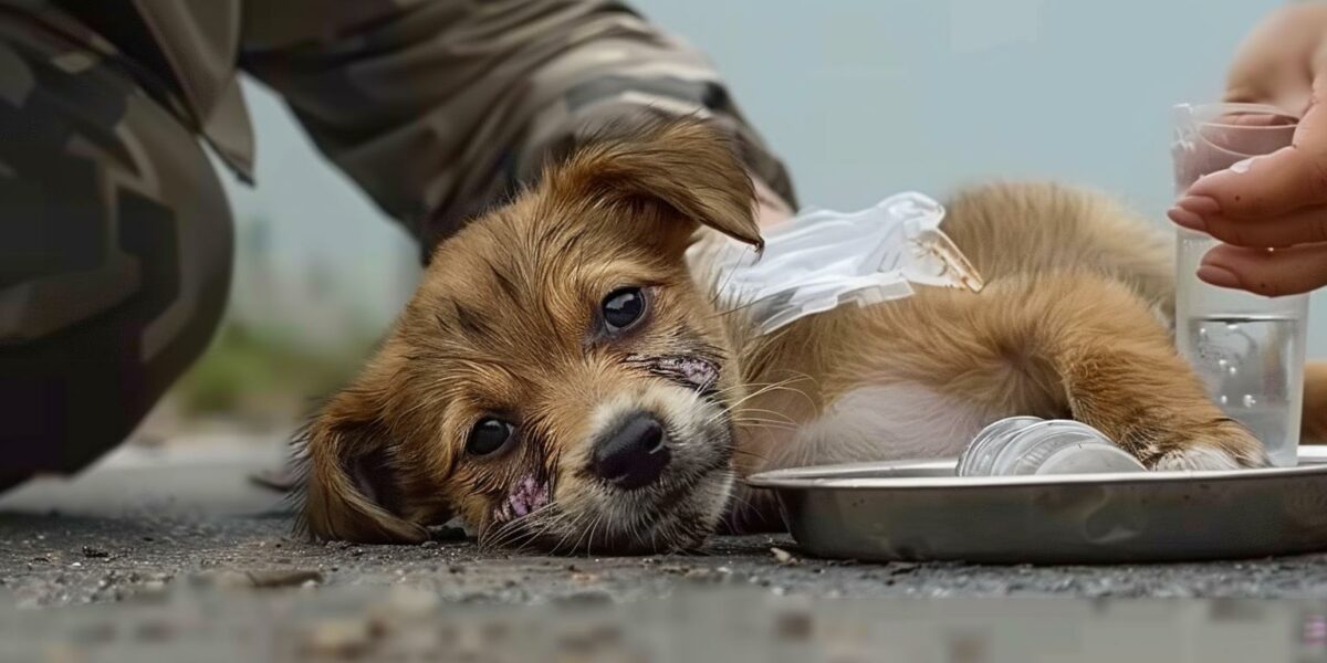 A Heroic Journey: Disabled Puppy Overcomes Heartbreaking Odds