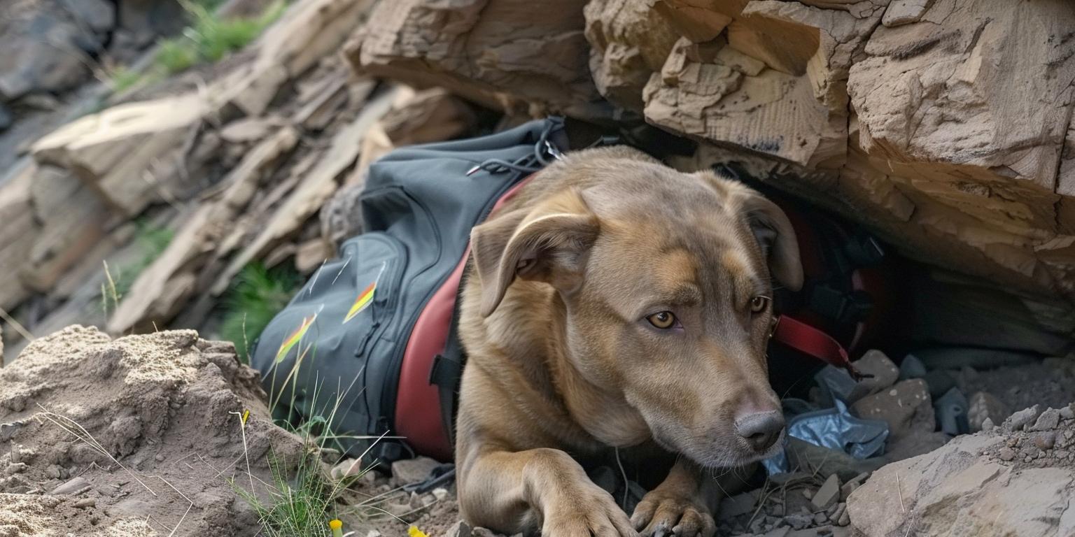 Rescate atrevido: la rápida acción de un excursionista salva a un perro ...