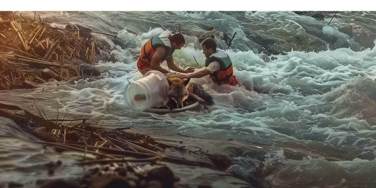 Dramatic Rescue: Animal Saved from Near-Death Experience