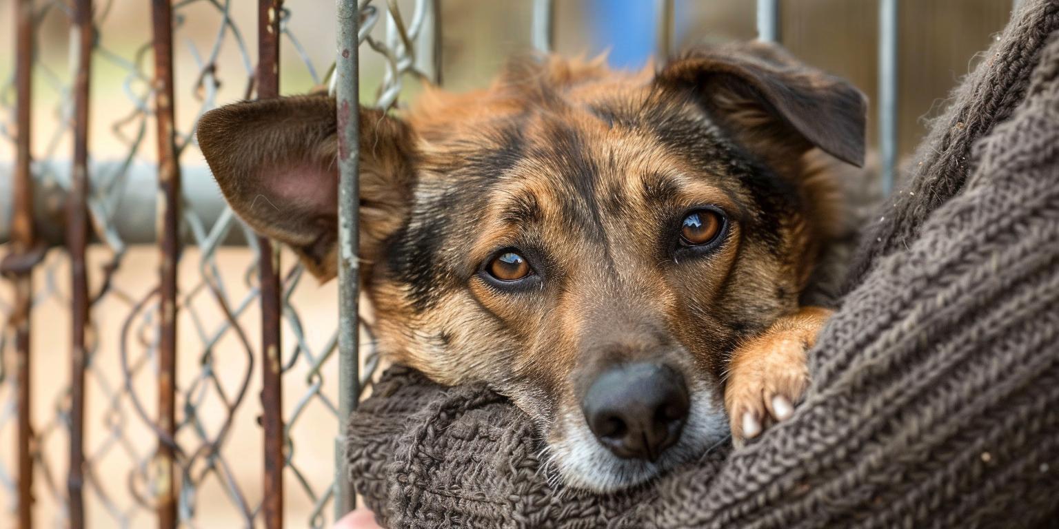 From Chains to Cuddles: The Touching Tale of a Dog's Unbreakable Bond ...