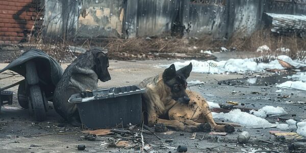 From Despair to Delight: The Incredible Journey of Two Stray Dogs