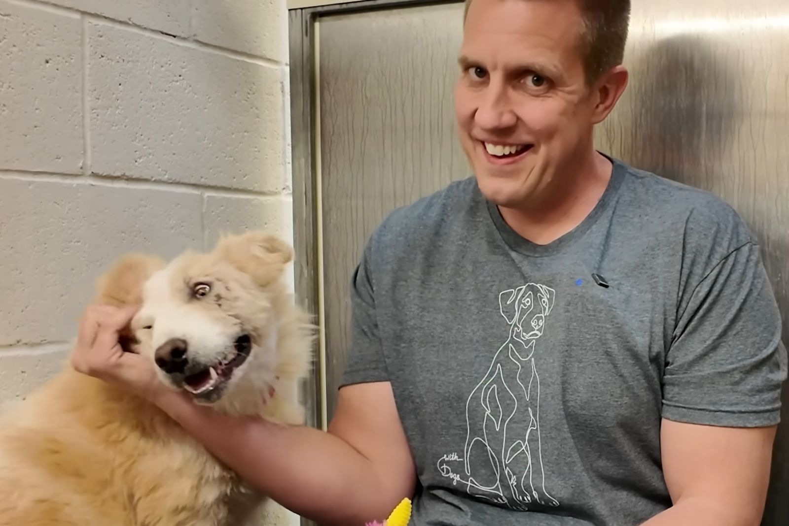 From Despair to Joy: The Heartfelt Journey of a Neglected Dog's First Toy