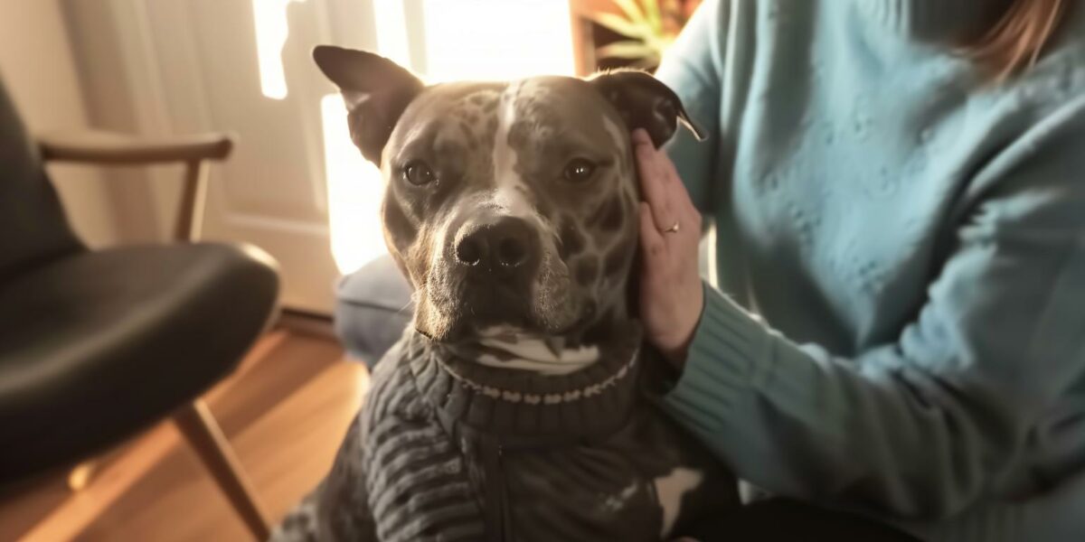 Rejected Pitbull's Journey to Love and Trust: How One Woman Changed Everything