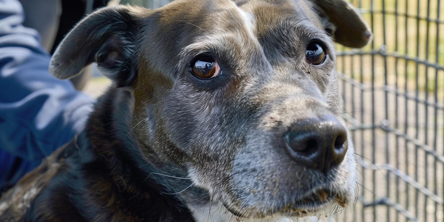 Senior Dog's Heartbreaking Journey Abandoned for No Reason(02)