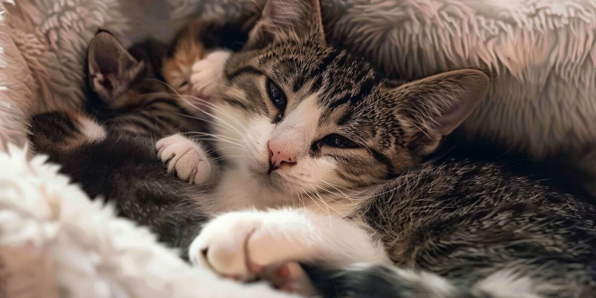 Stray Cat's Miraculous Journey: From Homeless to Heroine Mom