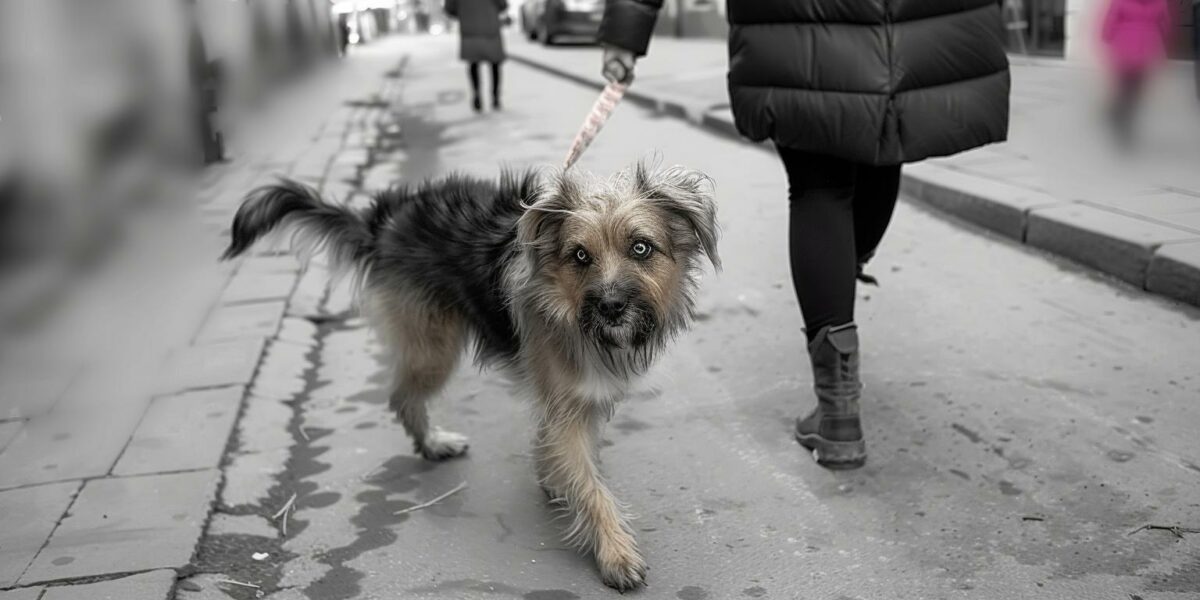 Will Anyone Notice? The Endless Hope of a Lonely Stray Dog