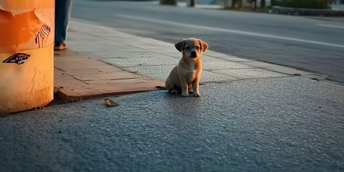 A Puppy’s Desperate Chase: Will She Find a New Home?