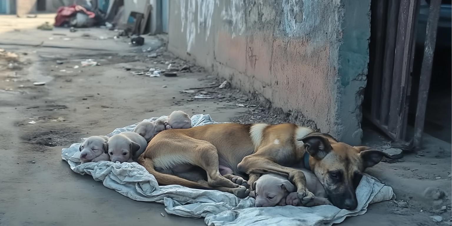 Rescuers' Emotional Journey: From Despair to Hope for a Starving Mom ...