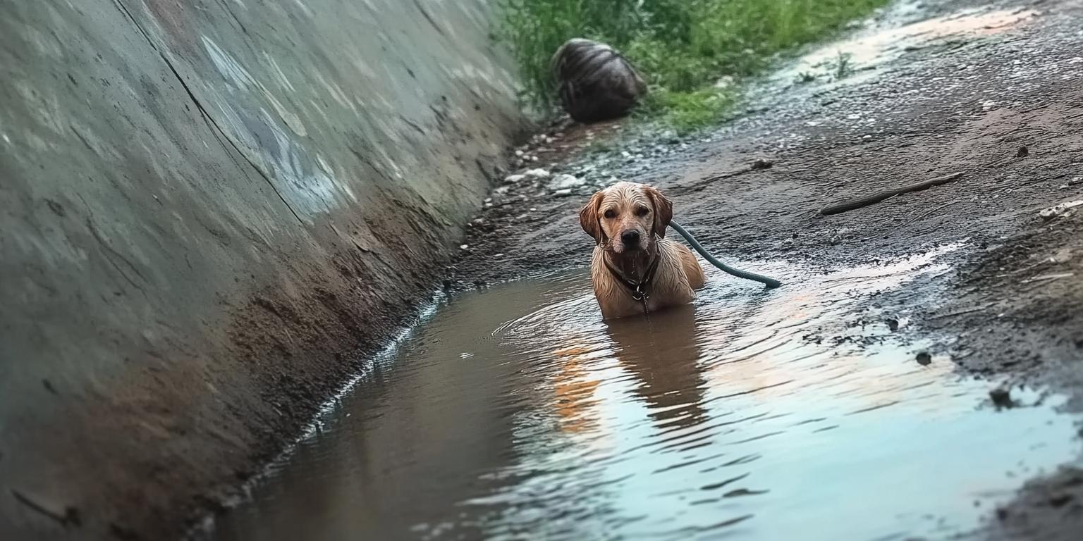 El inesperado rescate de un perro en el río: una historia de coraje y ...